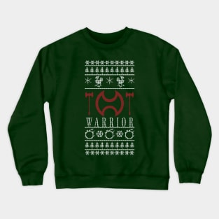 Final Fantasy XIV Warrior Ugly Christmas Sweater Crewneck Sweatshirt